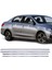 Peugeot 301 Uyumlu Krom Cam Çıtası 4 Parça P.çelik 2012 ve Üzeri 1