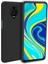 Xiaomi Redmi Note 9 Pro Ince Mat Silikon Kılıf Siyah 1
