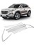 Hyundai Tucson 2016 Uyumlu Paslanmaz Krom Cam Çerçeve Çıtası Seti 2