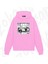 Zoka Wear Chainsaw Man Denji Ve Power Anime Baskılı Pembe Sweatshirt 2