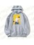 Zoka Wear Banana Fish Ash Lynx ve Eiji Okumura E Anime Baskılı Gri Sweatshirt 1