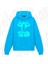 Sword Art Online Kirito ve Asuna Sao Anime Baskılı Mavi Sweatshirt 1