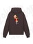 Zoka Wear One Piece Luffy Özel Anime Baskılı Kahverengi Sweatshirt 1