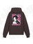 Demon Slayer Shinobu Anime Baskılı Kahverengi Sweatshirt 1