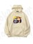 Zoka Wear One Piece! Law And Cora San Cats Anime Baskılı Bej Sweatshirt 1