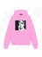 Zoka Wear One Piece Luffy ve Shanks Anime Baskılı Pembe Sweatshirt 1