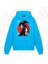 Zoka Wear Miyamoto Musashi Anime Baskılı Mavi Sweatshirt 1