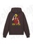 One Piece V2 Anime Baskılı Kahverengi Sweatshirt 1