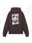 Zoka Wear Naruto Team 7 Uzumaki Anime Baskılı Kahverengi Sweatshirt 1