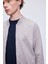 Gri Regular Fit Bomber Yaka Bomber Ceket 3