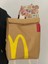 Superman Yeni Çanta Net Kırmızı Mcdonald's Büyük Kapasiteli Omuz Çantası Rahat Sırt Çantası Hamburger Kağıt Çanta Çanta Çanta Öğrenci Sınıf Çantası (Büyük Iki Omuzlu Model) (Yurt Dışından) 3