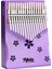 KLX87-PAK Yüksek Kaliteli Ahşap Kalimba 17 Tuşlu Full Set 2
