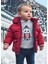 2466 Erkek Bebe Kırmızı Kapüşonlu Mont 1