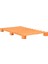 Ahşap Platform Karyola Ceviz Renk 90 x 200 cm 4