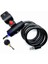 Evrensel Hırsızlık Önleyici Bisiklet Kilitli Çelik Bisiklet Bobin Kilidi Şato Güvenlik Kablosu Bisiklet Mtb Motosiklet S6V6 (Yurt Dışından) 3