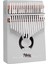 KLX55PAK Gerçek Ağaç Kalimba 17 Tuşlu Full Set 2