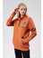 Dik Yaka Kadın Ekru Slim Fit Sweatshirt 24FWW64075 4
