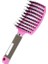 Pembe Kadın Saç Tarak Saç Derisi Masaj Tarak Kıl ve Naylon Saç Fırçası Islak Kıvırcık Detangle Saç Fırçası Salon Kuaförlük Şekillendirici Araçları (Yurt Dışından) 1