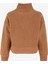 Açık Kahve Kadın Dik Yaka Loose Fit Sweatshirt D4WL-SWT3091 2