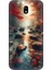 Samsung Galaxy J7 Pro Uyumlu Huzurlu Orman Desenli Silikon Kılıf 1