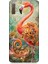 Samsung Galaxy A7 2018 Uyumlu Renkli Flamingo Desenli Silikon Kılıf 1