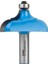 Ahşap Freze Bıçakları 21B-57125412 Rulmanlı Motif Freze Ucu Sap (D): 12 mm 1