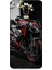 Samsung Galaxy J8 Uyumlu Siyah Motosiklet Desenli Silikon Kılıf 1