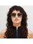 Mojave 585 57-21 Unisex Güneş Gözlüğü – Altın Titanyum Çerçeve, Füme Degrade Cam 4