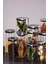 Vakum Krom Kapaklı Kare Cam Kavanoz 8x8*13 cm - 650 ml Cam Baharatlık Saklama Kabı 6 Adet 5