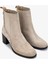Kadın Deri Bej Süet Casual Bot 35 5619 Bn Bot SK24-25 Bej Suet 2
