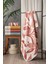 Kiremit Renk Yaprak Desenli Banyo Havlusu - Yüksek Su Emici & Yumuşak - İpliği Boyalı - 90X150 cm - %100 Pamuk 1