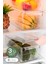 3lü 8 Litre Kapaklı Maxi Buzdolabı Dolapiçi Düzenleyici Organizer 1