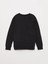 10 Kasım Atatürk Baskılı Bisiklet Yaka Oversize Siyah Beyaz Sweatshirt 2