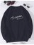 10 Kasım Atatürk Baskılı Bisiklet Yaka Oversize Siyah Beyaz Sweatshirt 1