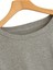 24 Kasım Öğretmenler Günü Baskılı Bisiklet Yaka Oversize Gri Sweatshirt 2