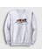 10 Kasım Atatürk Baskılı Bisiklet Yaka Oversize Siyah Beyaz Sweatshirt 1