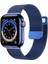Apple Watch 5/6/7/8/se 38MM 40MM 41MM Watch 10 42MM Uyumlu Metal Hasır Kordon 1