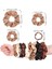 24 Pcs Saten Ipek Saç Bantları Kadınlar Için Yumuşak Saç Bantları Moda Saç Bantları Kordon Elastik Sevimli Hasarsız Kafa Bantları Kadın Kızlar Saç Aksesuarları Dekorasyon (Yurt Dışından) 2