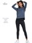 Kadın Eşofman Takım Antrasit/siyah Spor Tunik & Toparlayıcı Tayt Dalgıç Kumaş Sports And Casual 13060 1