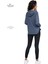 Kadın Eşofman Takım Antrasit/siyah Spor Tunik & Toparlayıcı Tayt Dalgıç Kumaş Sports And Casual 13060 2