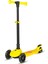 Lisanslı L5 Katlanabilir Işıklı 3 Tekerlekli Çocuk Scooter Sarı 6