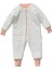 Fermuarlı Uzun Kollu Kışlık Bebek Çocuk Uyku Tulumu Lale Unisex 2,5 Tog 4