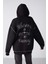 Pıa Relaxed Oversize Fit Siyah Sweatshirt 1