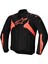 Alpinestars T-Jaws V4 Wp Korumalı Motosiklet Montu Siyah / Kırmızı 1