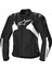 Alpinestars Stella T-Jaws V4 Wp Korumalı Kadın Motosiklet Montu Siyah / Beyaz 1