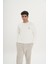 Unisex Pamuklu Içi Polarlı Bisiklet Yaka Sweatshirt 2