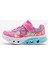 Flutter Heart Lights - Groovy Swirl Küçük Kız Çocuk Pembe Işıklı Spor Ayakkabı 303253N Hplv 1