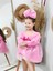 Barbie Fiyonk Tokalı Kız Çocuk Elbise / Kız Bebek Elbise / Kız Çocuk Doğumgünü Elbisesi 4