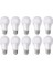 9W Smd LED Ampul E27 Duy Beyaz Işık 10 Adet 1