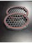 Kırmızı Neon Işıklı 6x9 Oval Hoparlör ve Midrange Kapağı 1takım (2ADET) 2